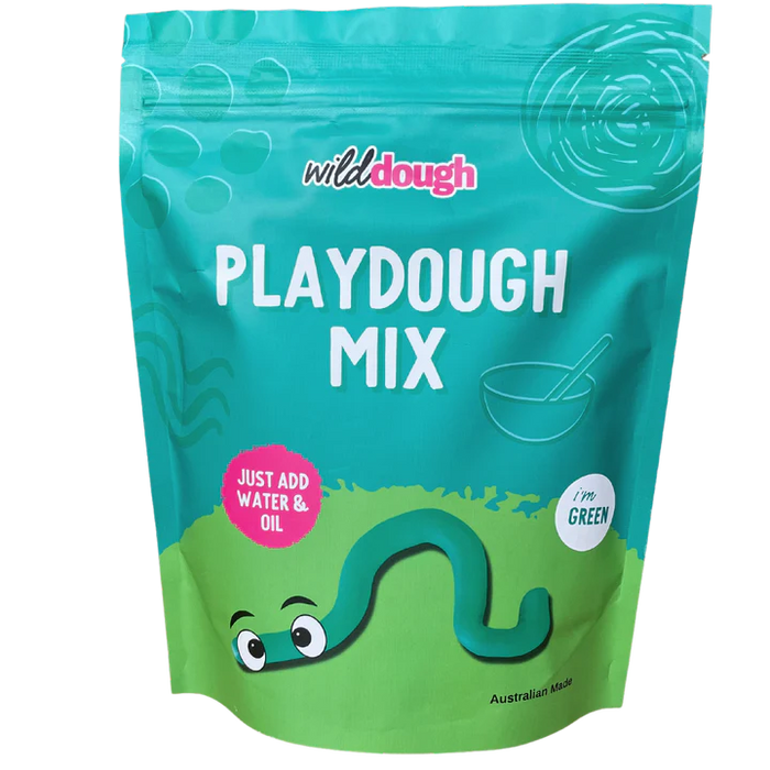 Wild Dough Playdough | DIY Green