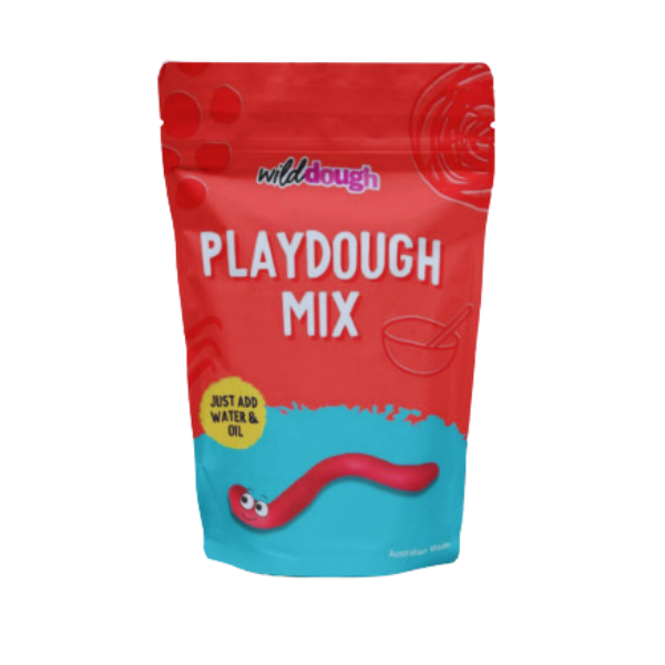 Wild Dough Playdough | DIY Red