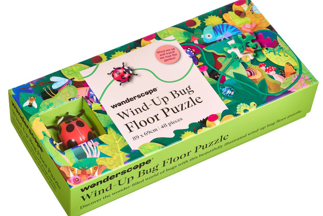 Wonderscope | Floor Puzzle - Wind Up Ladybug