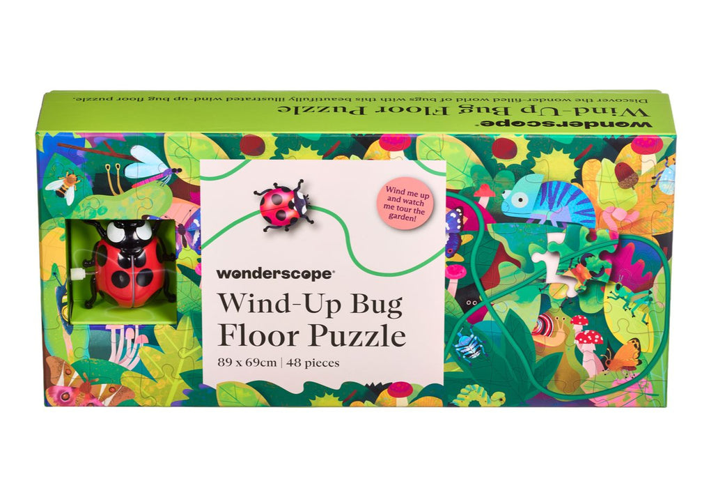 Wonderscope | Floor Puzzle - Wind Up Ladybug