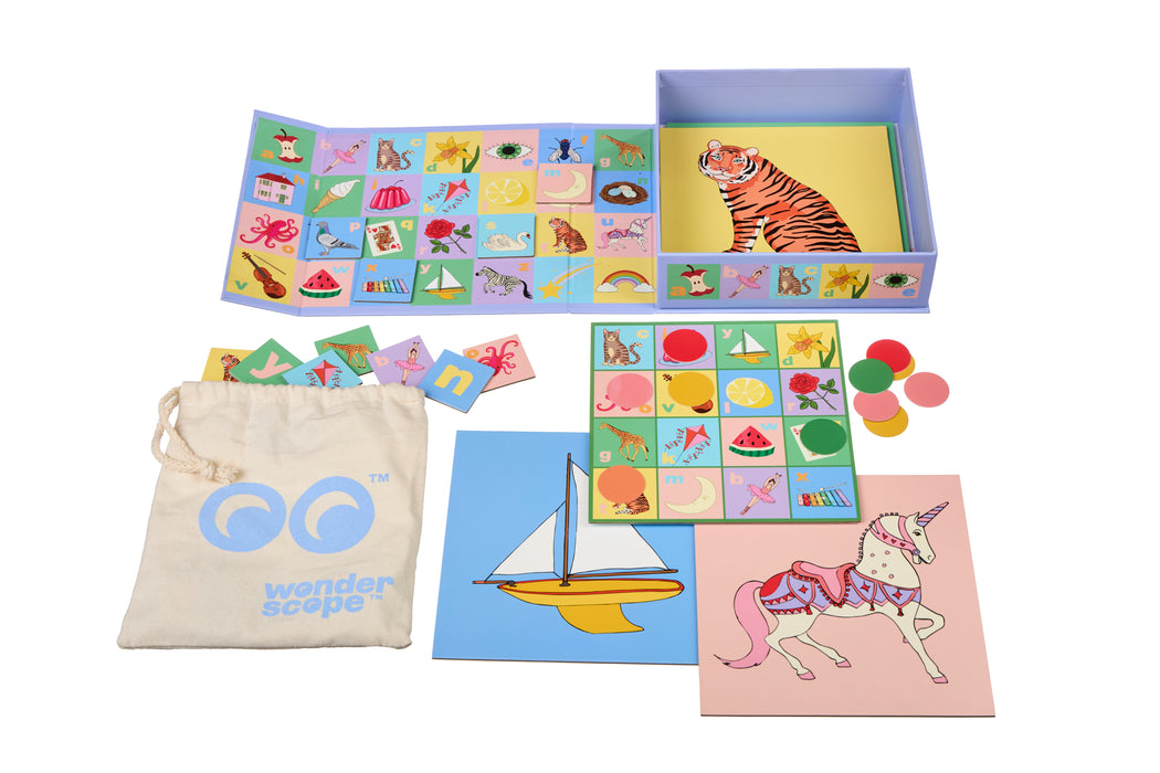 Wonderscope Game | Alphabet Bingo