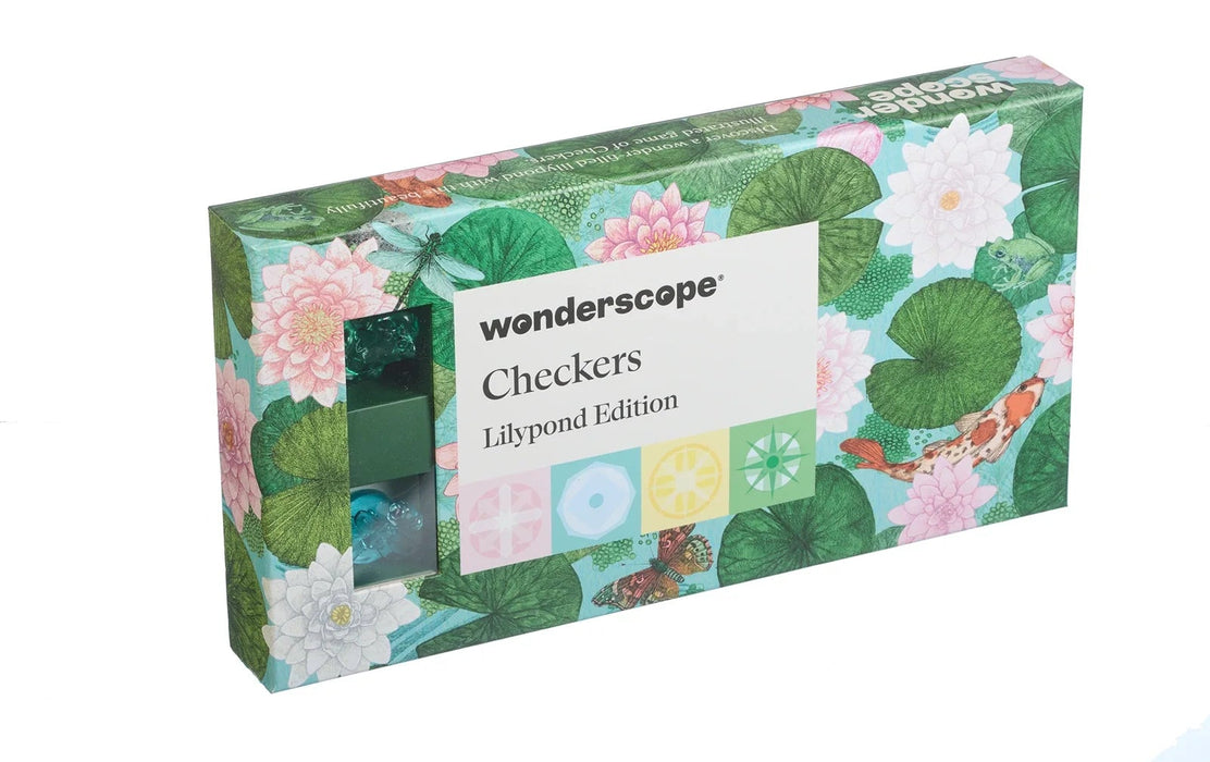 Wonderscope Game | Checkers - Lily Pond Edition