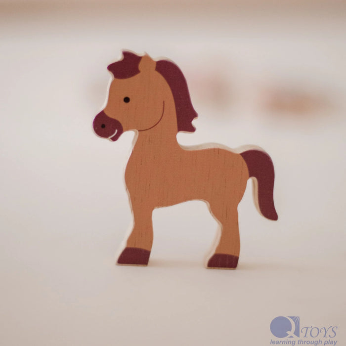 Wooden Baby Farm Animal set