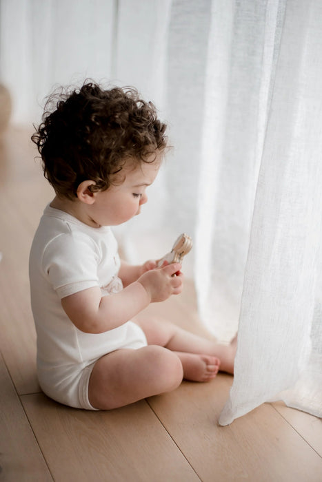 Wooden Farm Animals & Tractor Set