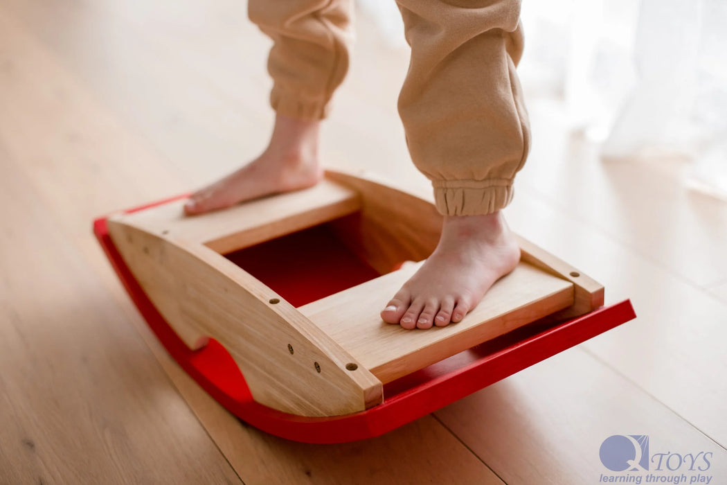 Wooden Kinder Balancing Rocker