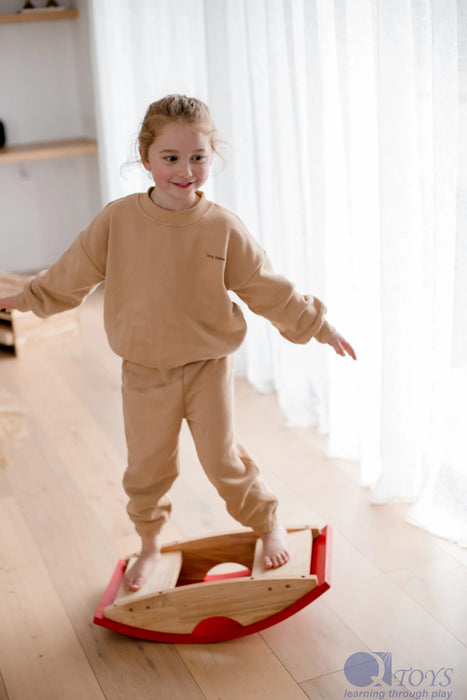 Wooden Kinder Balancing Rocker