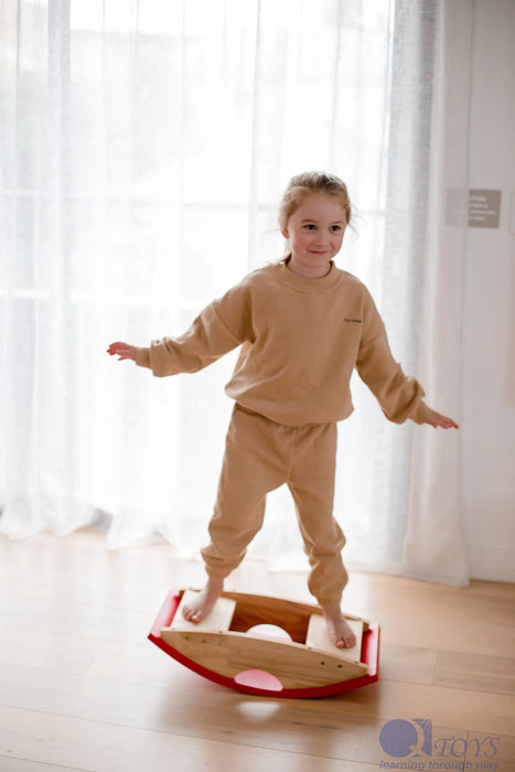 Wooden Kinder Balancing Rocker