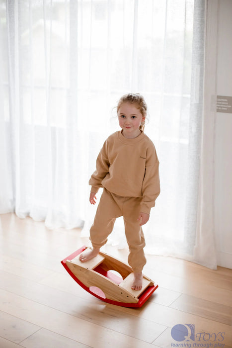 Wooden Kinder Balancing Rocker