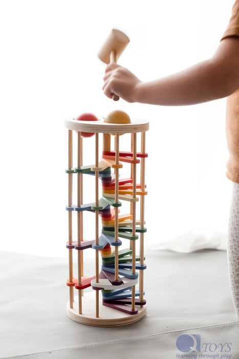 Wooden Pound A Ball Tower