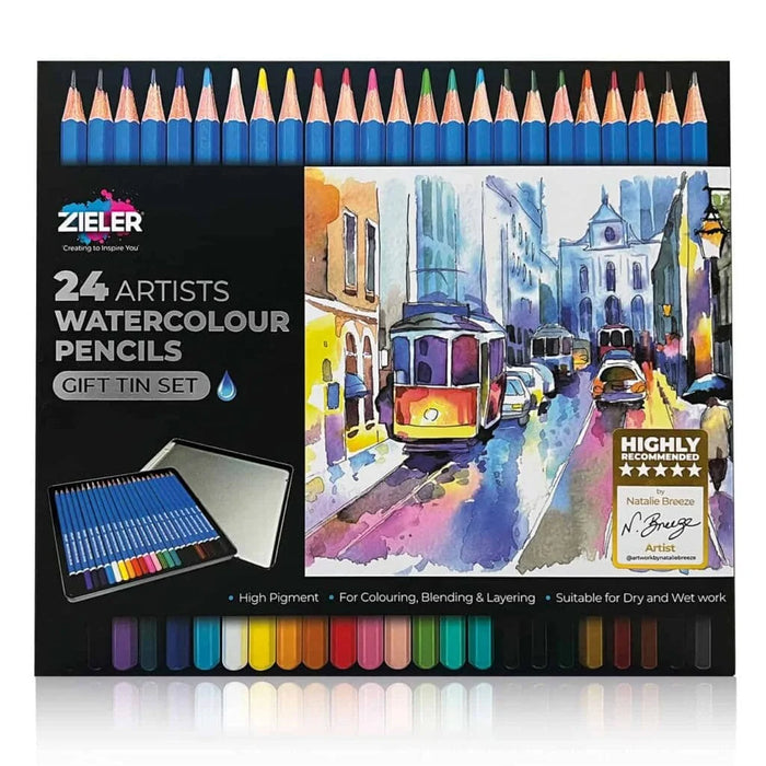 Zieler | Artists Watercolour Pencils 24 set