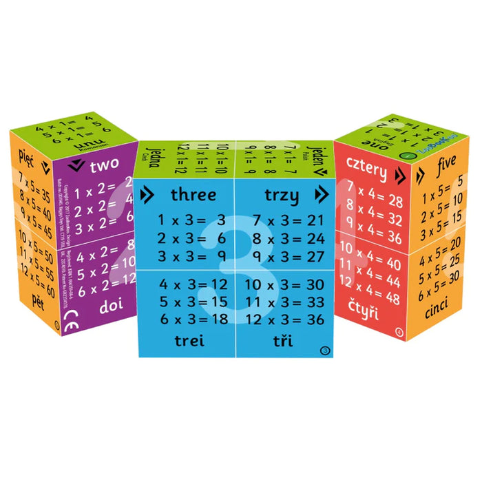 ZooBookoo | Cube Book - Multiplication