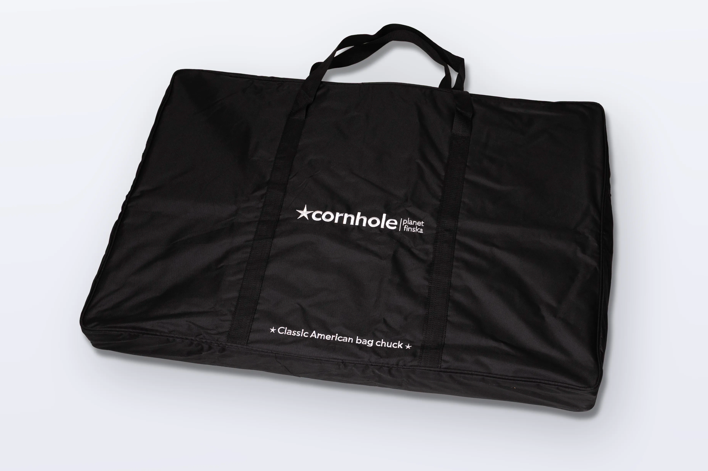 Planet Finska Game | Cornhole Bushman Black - Single Board Set