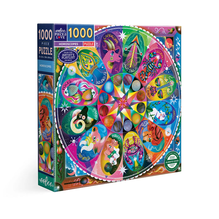 eeBoo 1000 pc puzzle | Horoscopes
