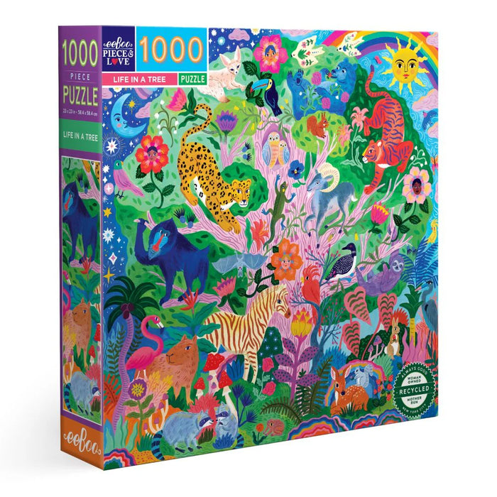 eeBoo 1000 pc puzzle | Life in a Tree