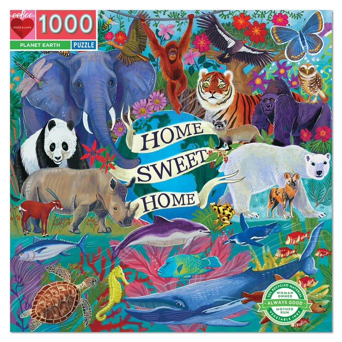 eeBoo 1000 pc puzzle | Planet Earth