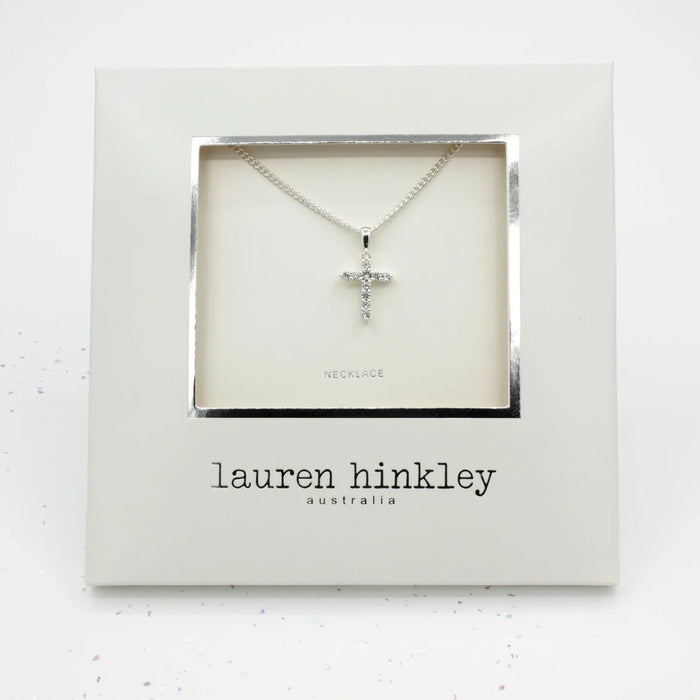 Lauren Hinkley | Diamante Cross Necklace