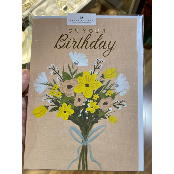 Birthday Card - Flora Bouquet