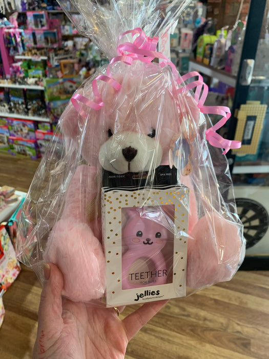Baby Gift - Ready to Go | Pink Teddy