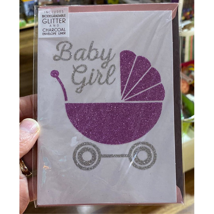 Birth Card - Strolling Girl