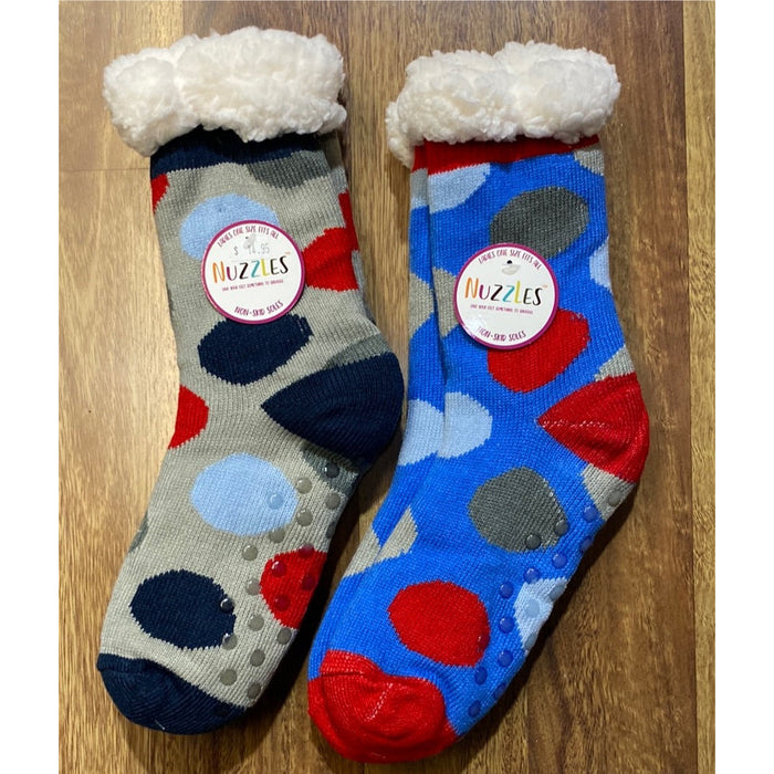 Nuzzles Slippers | Dots