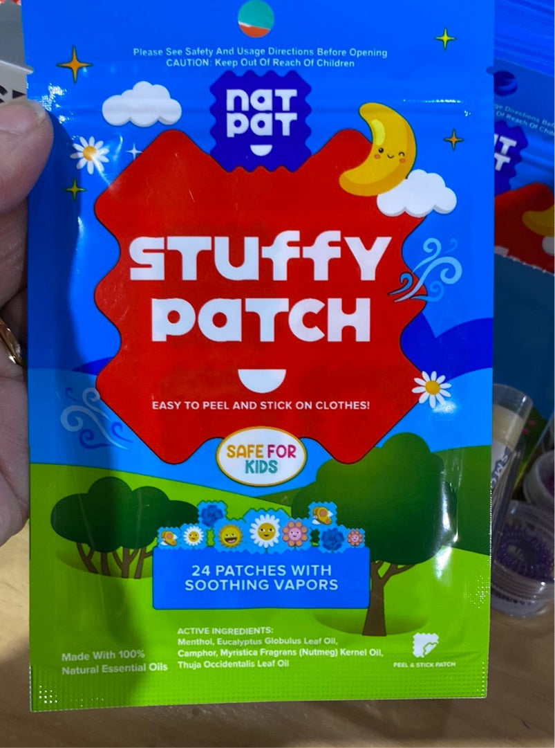 The Natural Patch Co Stuffy Stickers — Delightful Rainglow