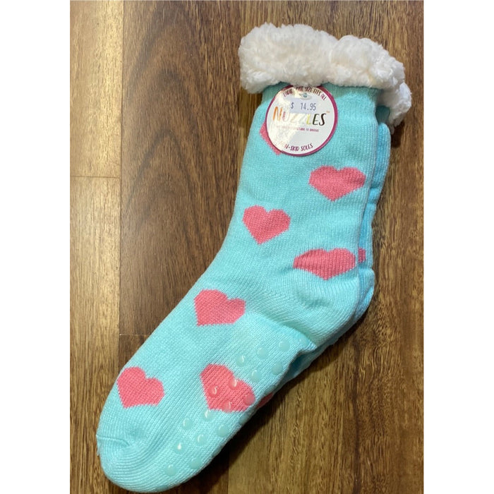 Nuzzles Slippers | With Hearts