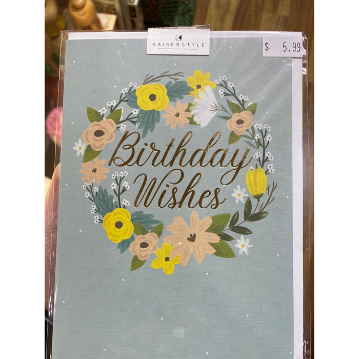 Birthday Card - Flora Posy