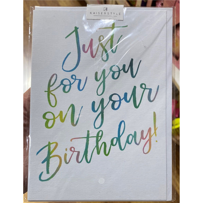 Birthday Card - Splash