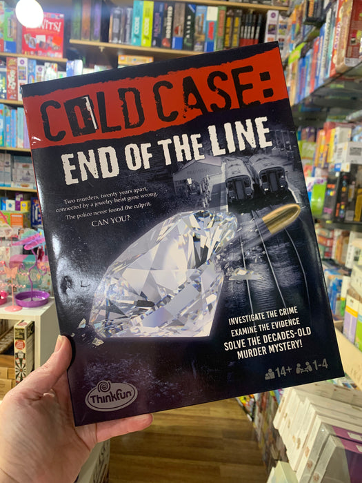 Thinkfun Game | Cold Case | End of the Line