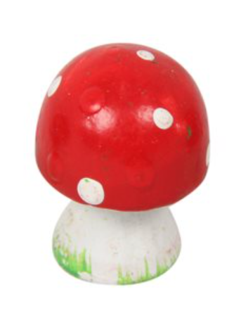 Miniature Mushroom Red & White 2cm