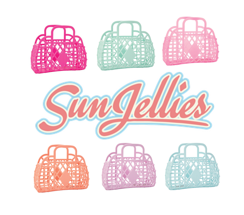 SunJellies Basket | Retro Mini | 6 Colours