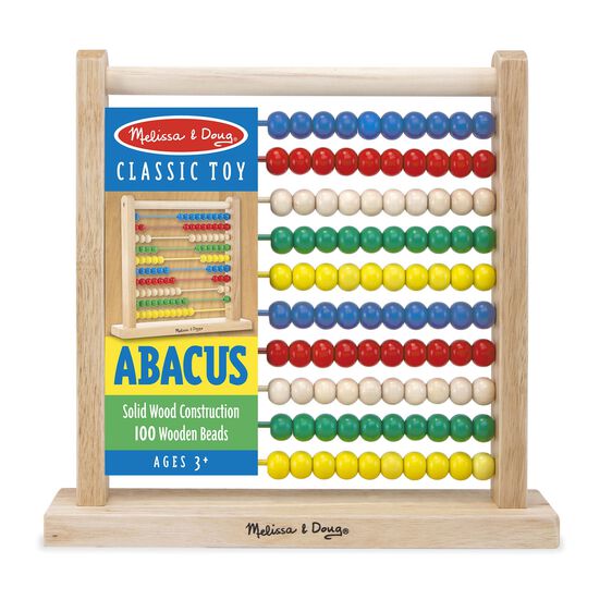 Melissa & Doug | Wooden Classic Toy | Abacus