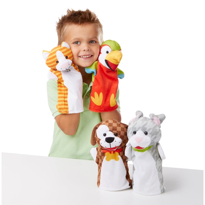 Melissa & Doug | Hand Puppets Playful Pets