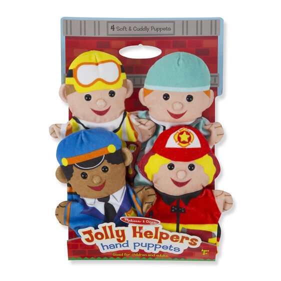 Melissa & Doug | Hand Puppets Jolly Helpers