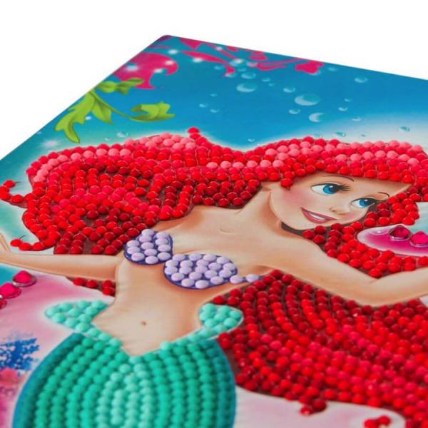 Crystal Art Notebook Kit | Disney | The Little Mermaid