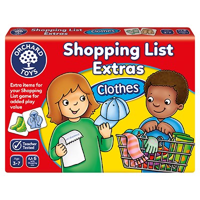 Orchard Toys Game | Shopping List Extras | Clothes