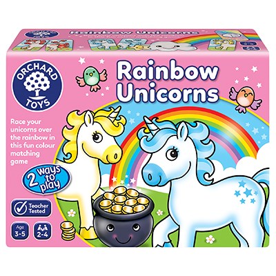 Orchard Toys Game | Rainbow Unicorns