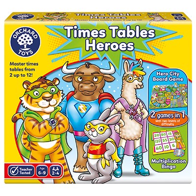 Orchard Toys Game | Times Table Heros