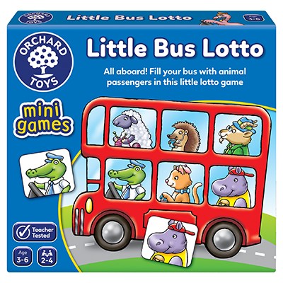 Orchard Toys Game | Mini | Little Bus Lotto