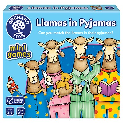 Orchard Toys Game | Mini | Llama in Pyjamas