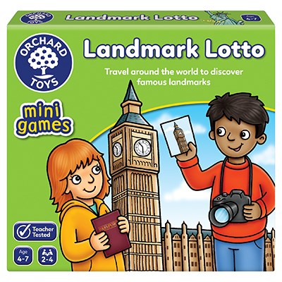Orchard Toys Game | Mini | Landmark Lotto