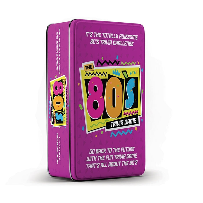 Game in Tin | The 80's Trivia Game