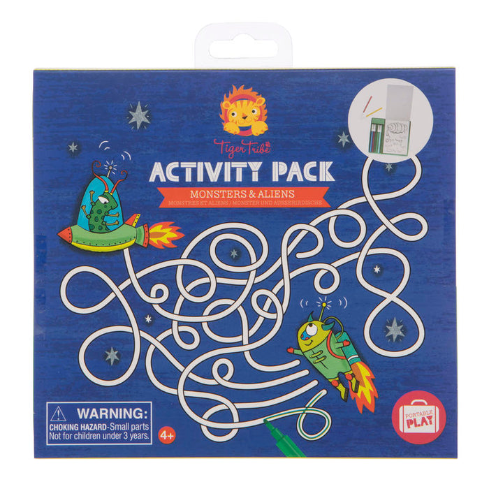 Tiger Tribe | Activity Pack | Monsters and Aliens