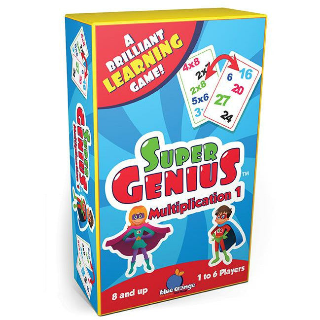 Blue Orange Game | Super Genius | Multiplication