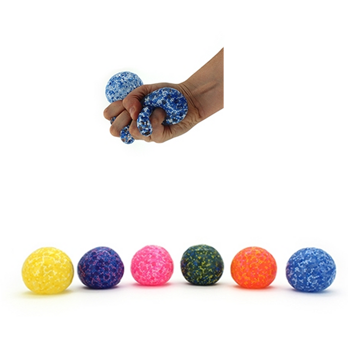 Squeeze Ball with Orbs & Mini Bean Bag Beans