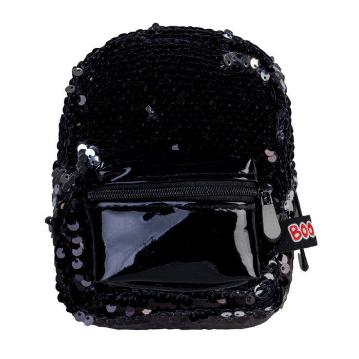 Backpack | Mini | Sequin Black Silver