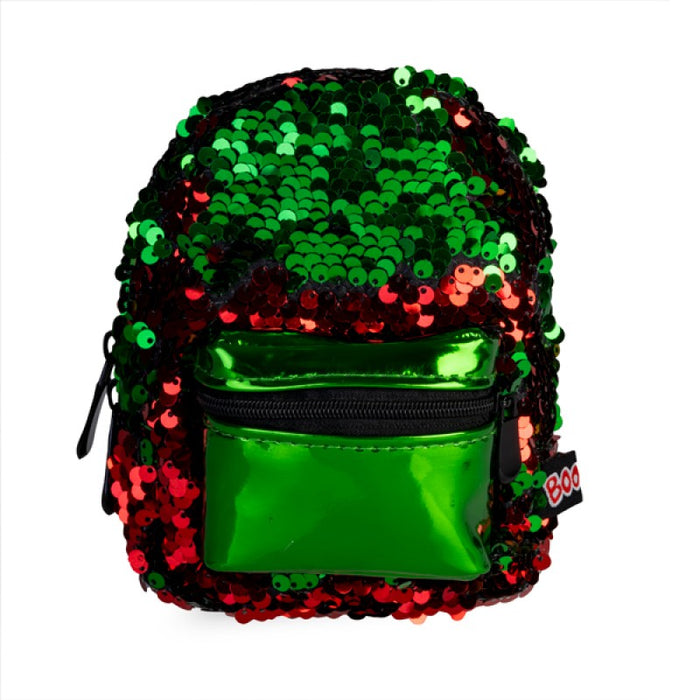Backpack | Mini | Sequin Green Red