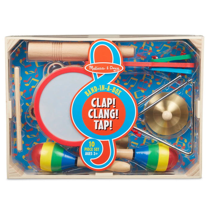 Melissa & Doug | Band in a Box | Clap! Clang! Tap!