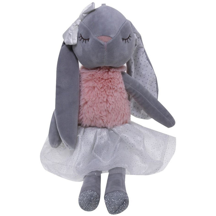 Bunny Ballerina | Grey / Pink