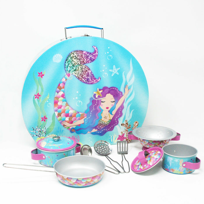 Pink Poppy | Rainbow Mermaid | Cooking Set